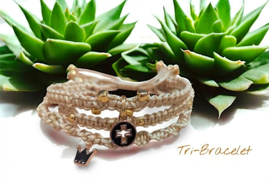 Inspirational Theme 3 in 1 Paracord Bracelet